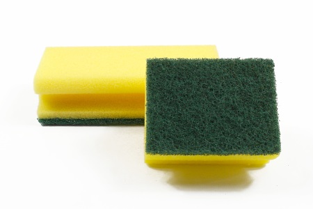 PU-Griffschwamm mit Scheuerpad