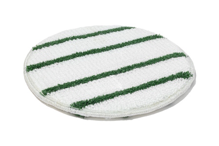 Queen-Bonnet-Pad mit grünen Streifen