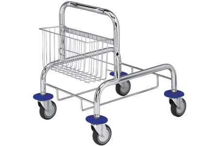 Drahtkorb für Einfachfahrwagen
